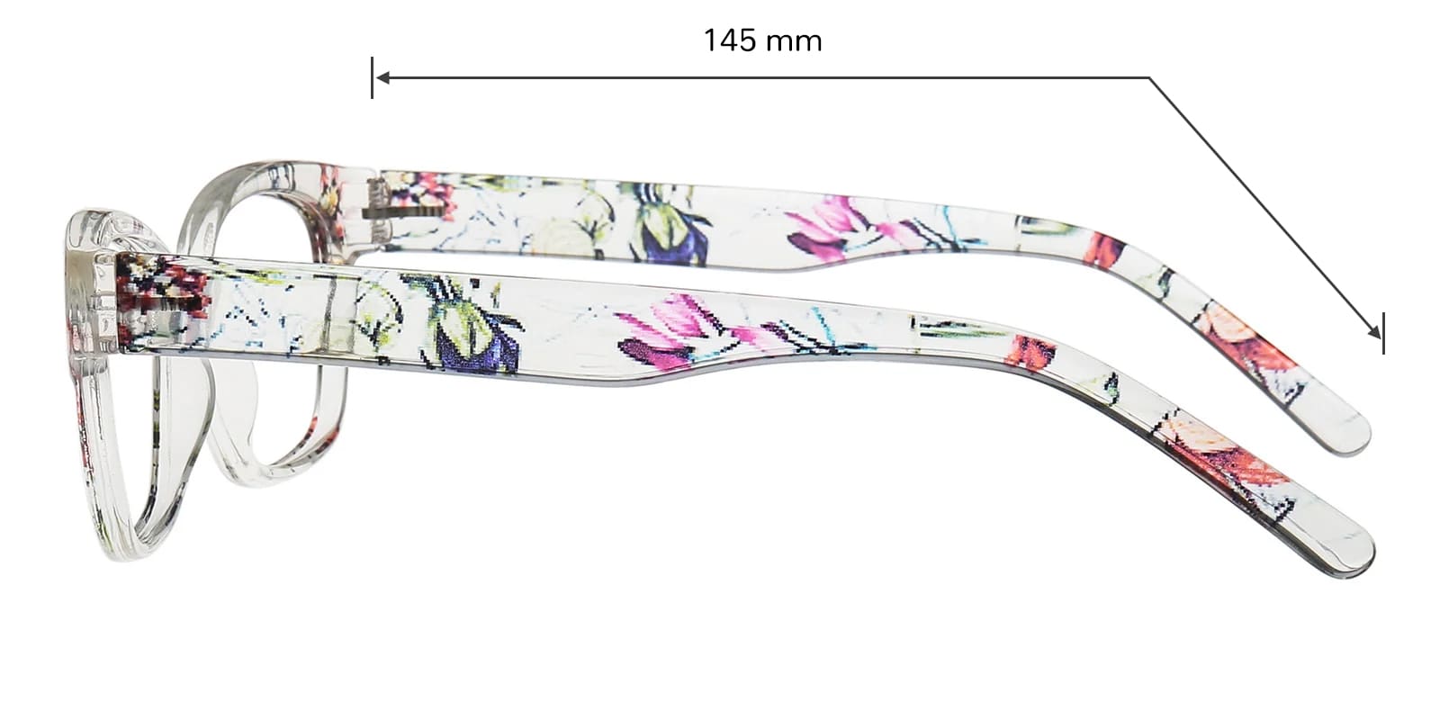 Lexingto Cat Eye Floral Eyeglasses | Glassesshop