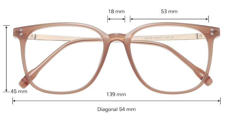 Fundamentals F107 Eyeglasses Brown 52mm Fundamentals F107 Eyeglasses | FREE Shipping - Go-Optic.com main image 4