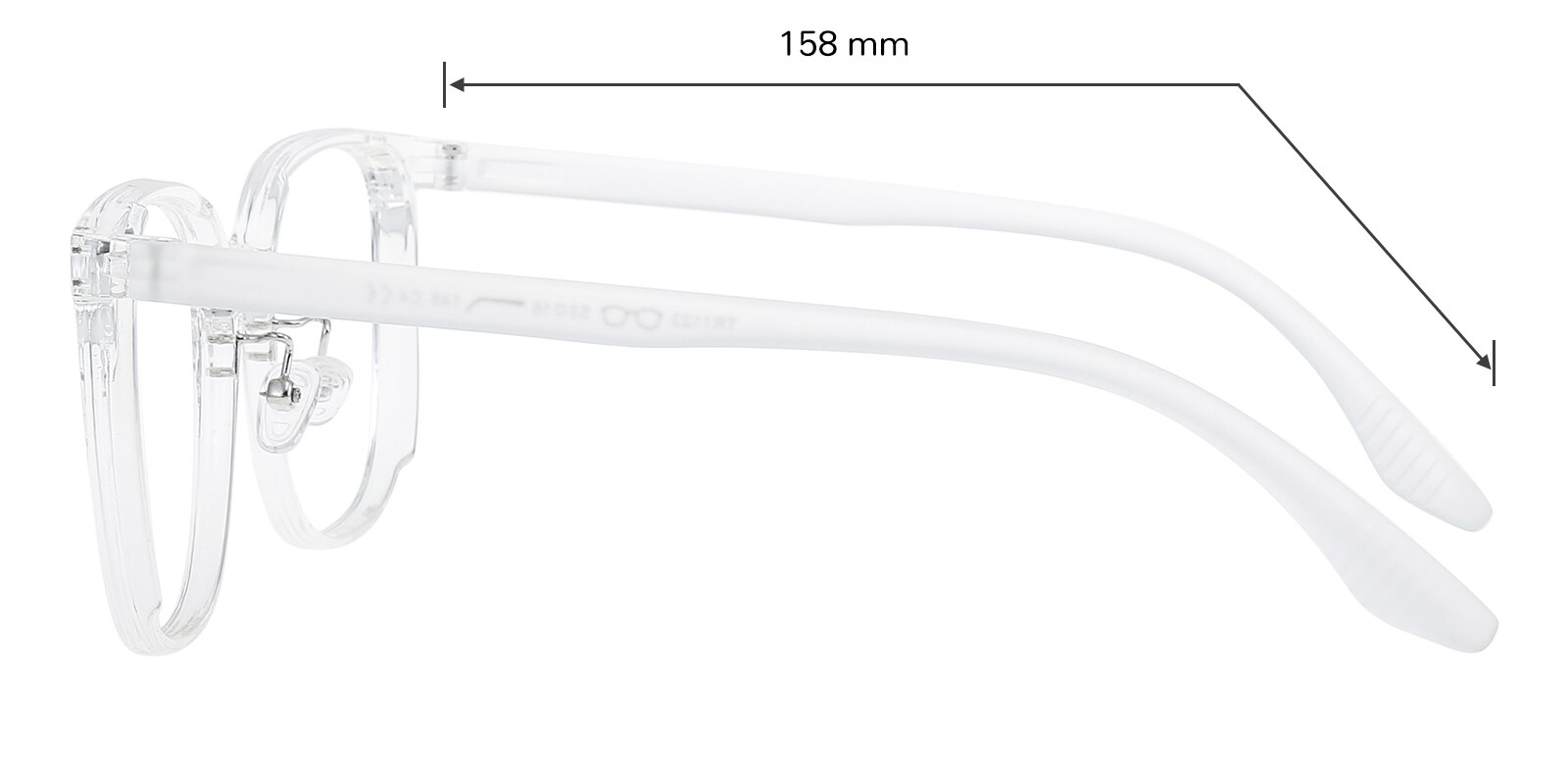 Ingersoll Square Clear Eyeglasses | Glassesshop