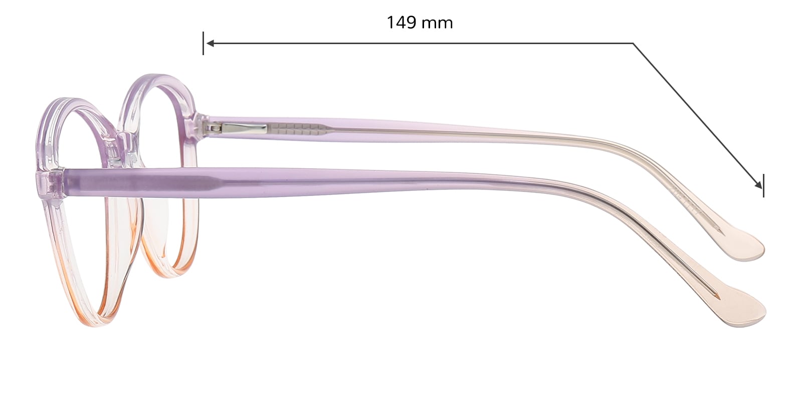 Frederick Cat Eye Purple Eyeglasses | Glassesshop