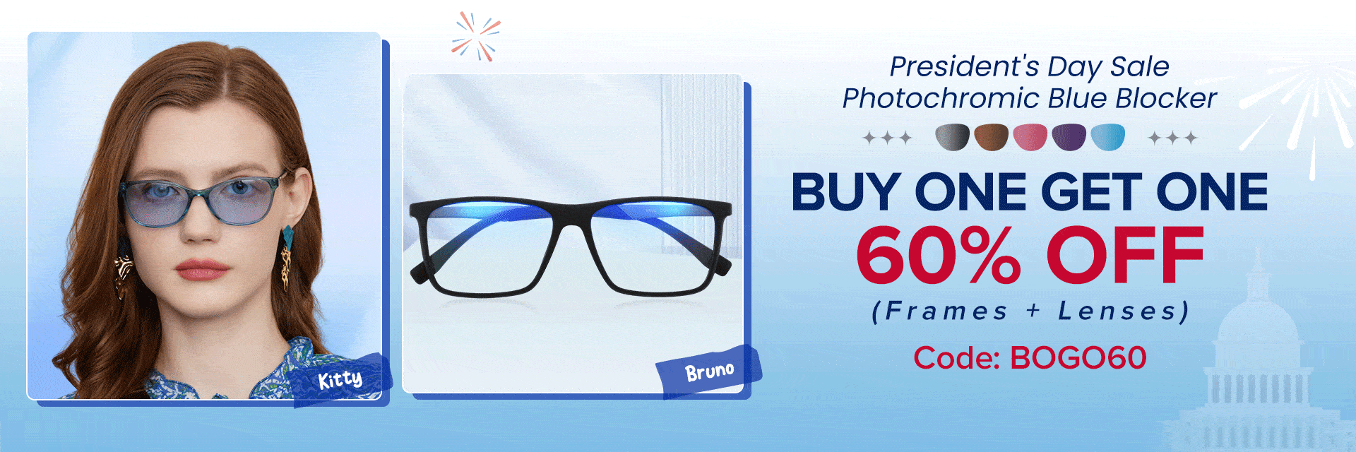 Choose One Get One Free Glasses, Bogo Glasses