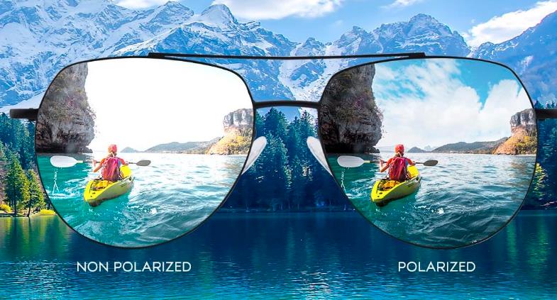 Non sales polarized glasses