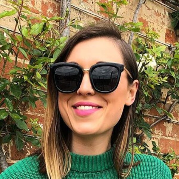 Montreal Square Black Eyeglasses