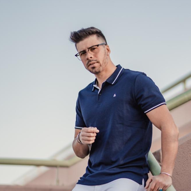 Bainbridge Rectangle Black/Silver FullFrame TR90 Eyeglasses