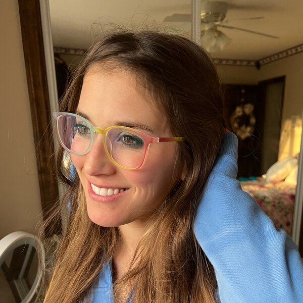 Tallahassee Square Multicolor FullFrame TR90 Eyeglasses