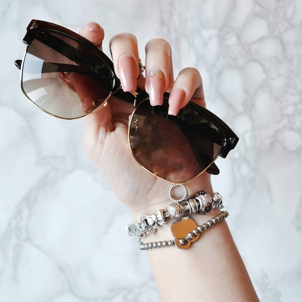 Glendale Classic Wayframe Brown Eyeglasses