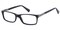 1006 Black Rectangle Acetate Eyeglasses