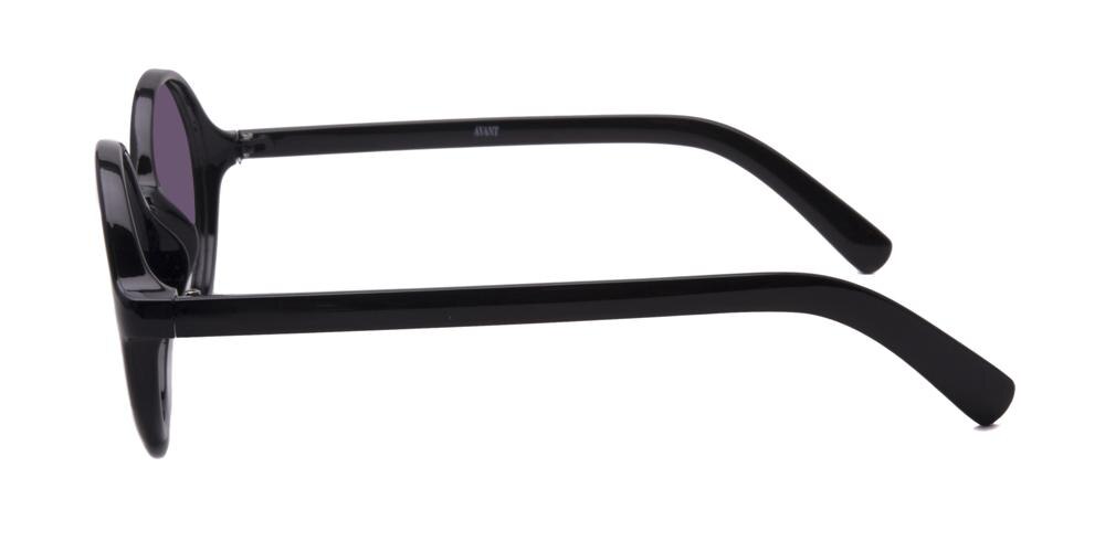 Trussville Black Round Plastic Eyeglasses