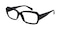 2029 Black Classic Wayframe Plastic Eyeglasses