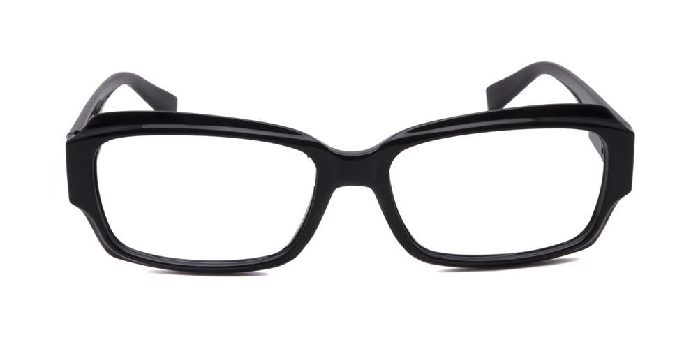 2029 Black Classic Wayframe Plastic Eyeglasses