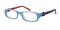 Sierra Blue Rectangle Acetate Eyeglasses