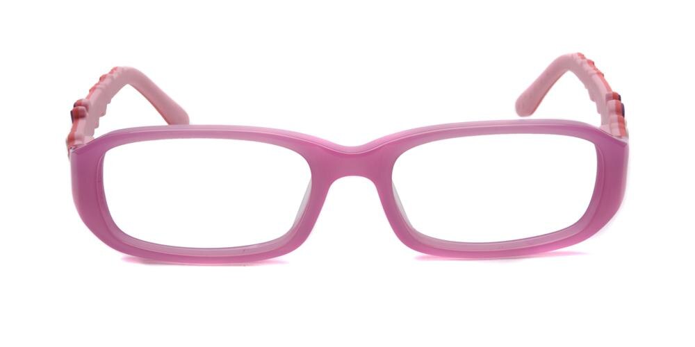 Pacific Pink Rectangle Acetate Eyeglasses