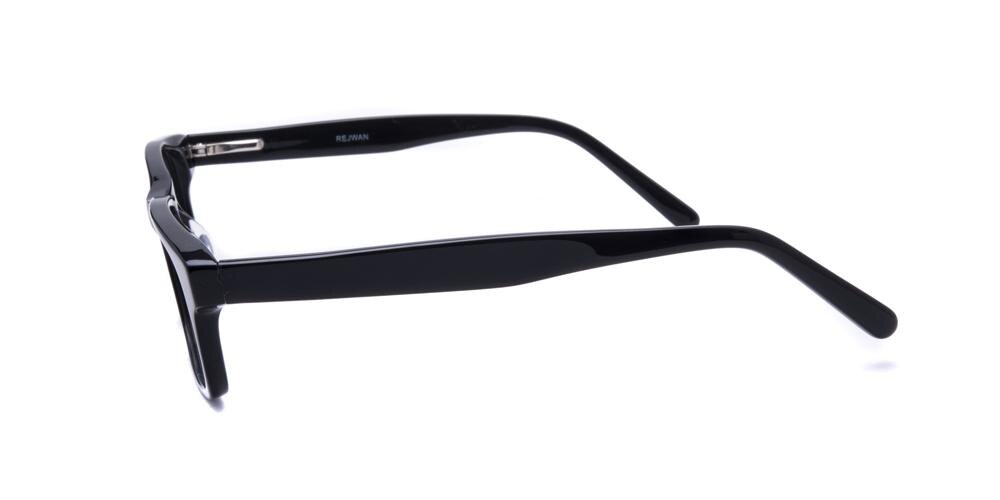 1005 Black Classic Wayframe Acetate Eyeglasses