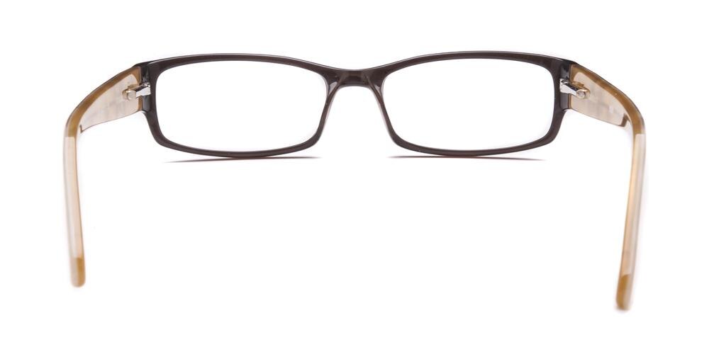 Archipelago BROWN Rectangle Acetate Eyeglasses
