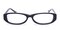 Kauai Black Oval Acetate Eyeglasses