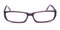 1013 Brown Rectangle Acetate Eyeglasses