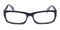 1015 Black Rectangle Acetate Eyeglasses