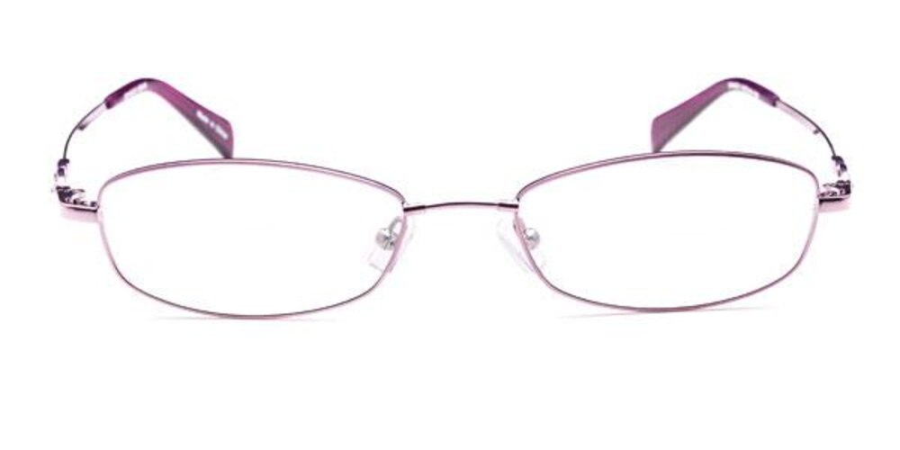 Antigua Purple Oval Eyeglasses