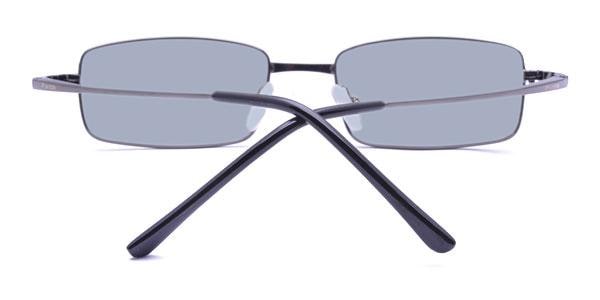 Dinard Rectangle - Gunmetal Eyeglasses