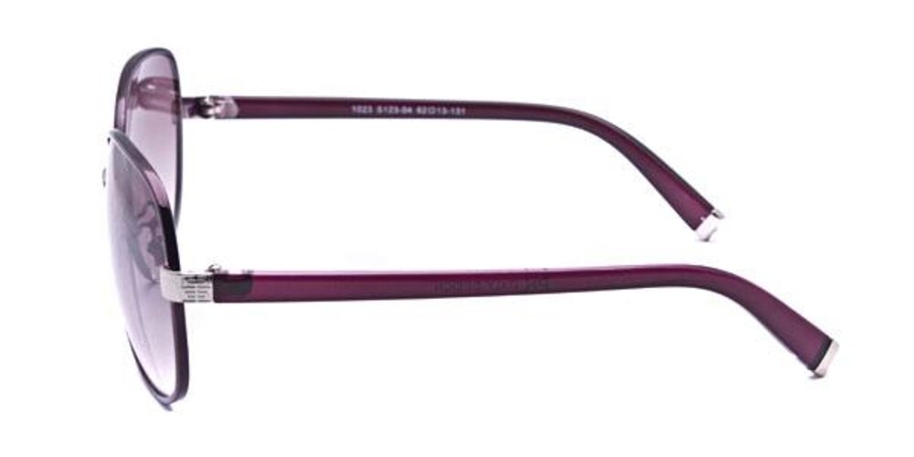 Leeds Purple Classic Wayframe Metal Sunglasses