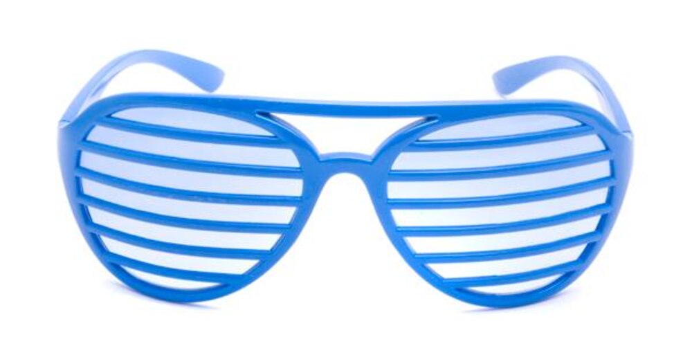 Newcastle Blue Aviator Plastic Sunglasses