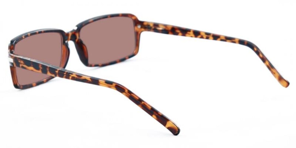 Skyline Tortoise Square Plastic Sunglasses
