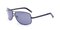 Oxford Black Classic Wayframe Metal Sunglasses