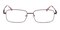 Marquesas Brown Rectangle Titanium Eyeglasses
