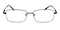 Marquesas Black Rectangle Titanium Eyeglasses