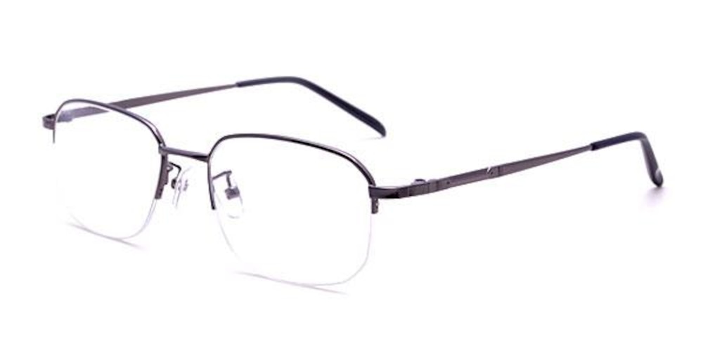 Vaud gunmetal Round Metal Eyeglasses
