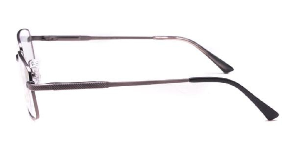 Marquesas Gunmetal Rectangle Titanium Eyeglasses