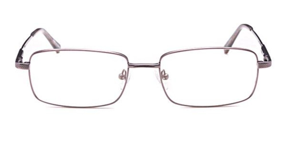 Marquesas Gunmetal Rectangle Titanium Eyeglasses