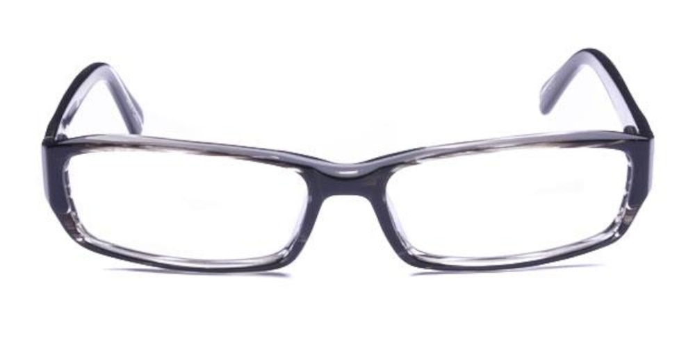 1013 Black Rectangle Acetate Eyeglasses