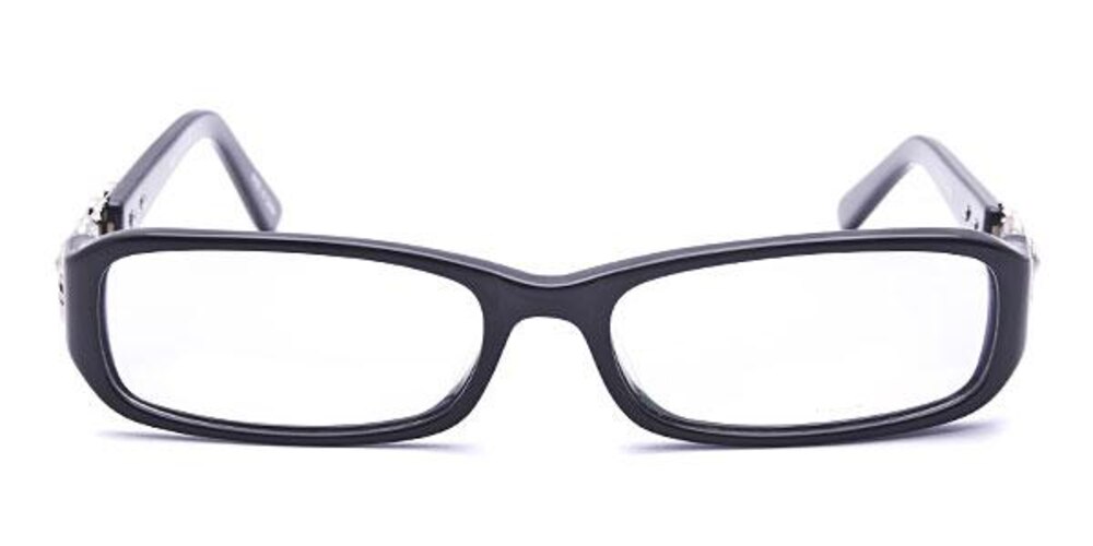 Danville Black Rectangle Acetate Eyeglasses