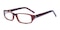 1003 Brown Rectangle Acetate Eyeglasses