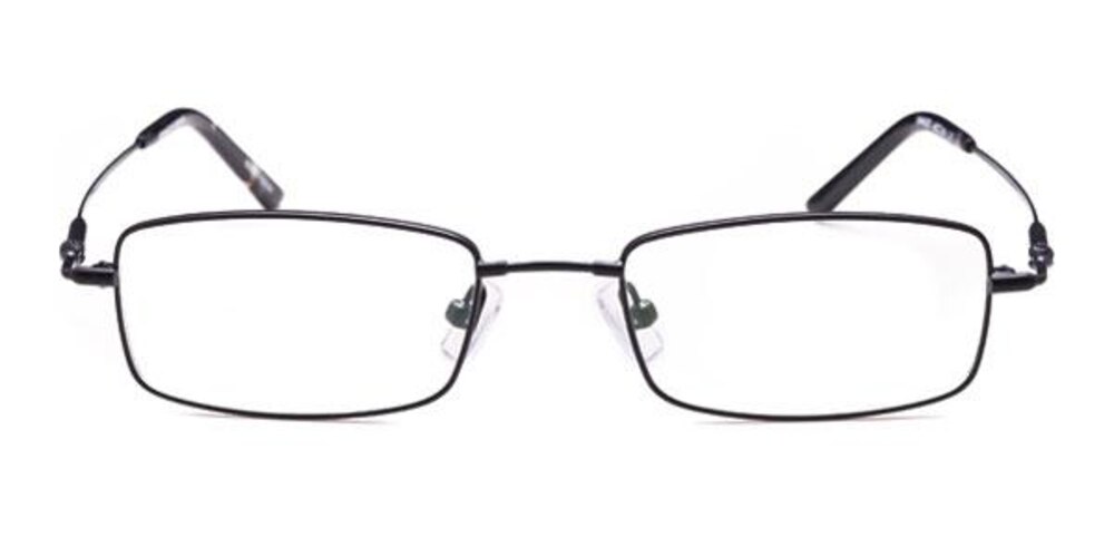 Trinidad Black Rectangle Eyeglasses