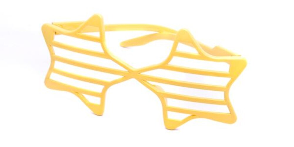 Liverpool Yellow Plastic Sunglasses