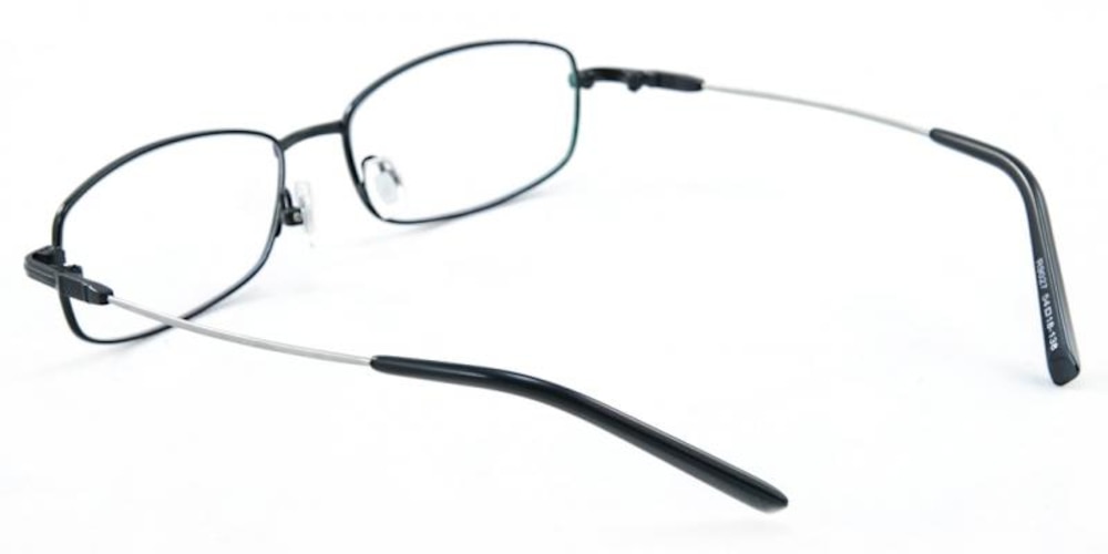 Trafford Black Rectangle Eyeglasses