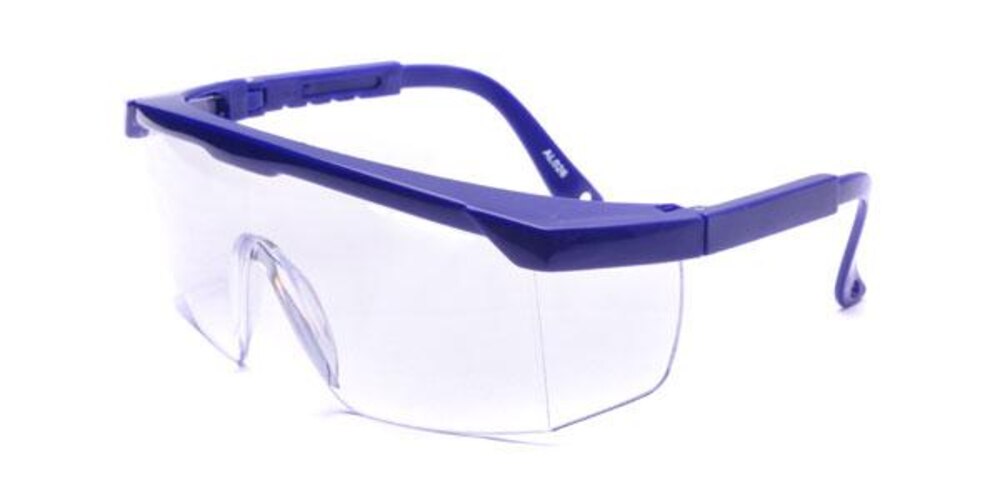 Ajaccio Blue/Crystal Square Plastic Sunglasses