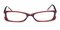 1002 Brown Oval Acetate Eyeglasses