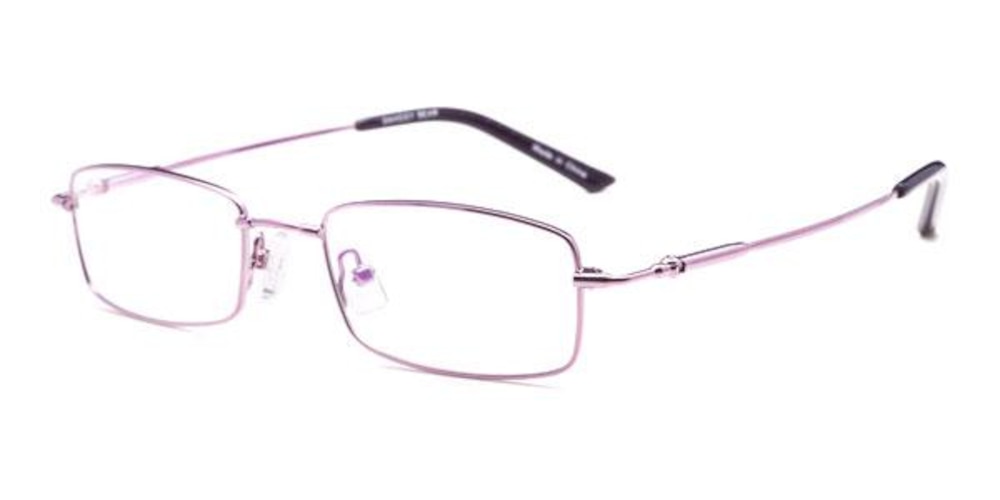 Trinidad Purple Rectangle Eyeglasses