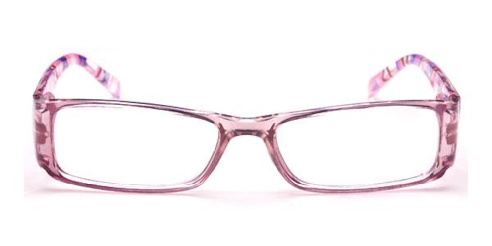 Gippsland Purple Rectangle Plastic Eyeglasses