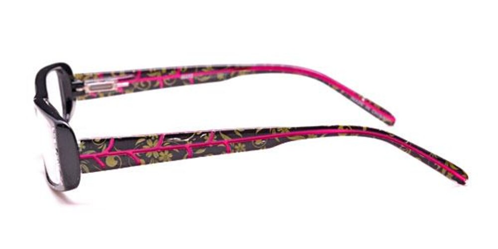 Woomera black Rectangle Plastic Eyeglasses