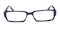 1012 Black Rectangle Acetate Eyeglasses