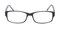 Dandridge Black Square Plastic Eyeglasses