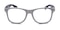 Y323 White/Black Classic Wayframe Plastic Eyeglasses