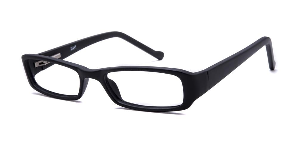 Lucy Rectangle - Matte Black Eyeglasses for Photochromic