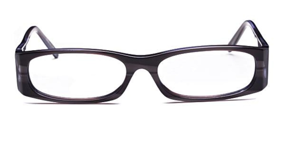 Kyle Black Rectangle Acetate Eyeglasses
