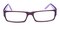Louis Purple Rectangle Acetate Eyeglasses
