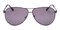 Dandridge Black Classic Wayframe Metal Sunglasses